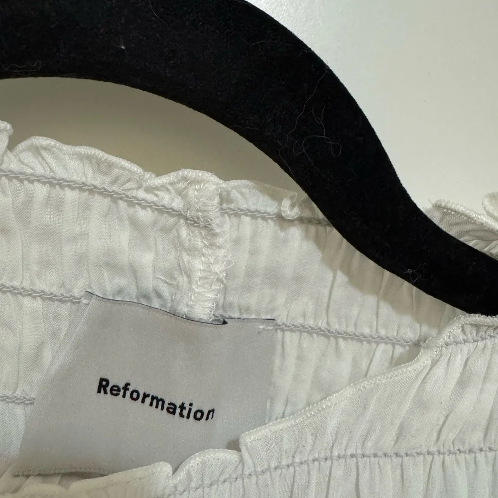🤍New Reformation Aggie Top White